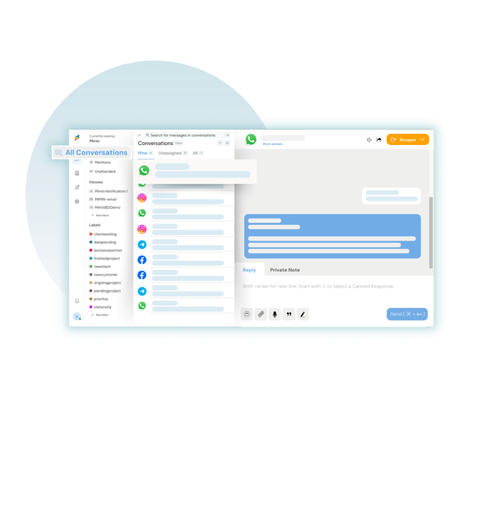 Omnichannel Chats